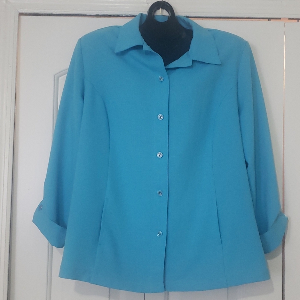 Allison Daley Blue Blazer